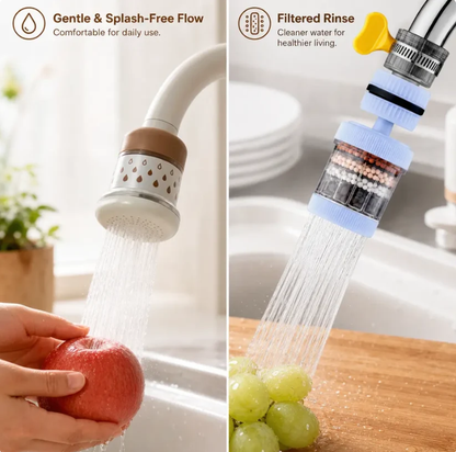 6-layer filtration faucet filter cartridge